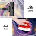 thumbnail image 5 of Star Unicorns Runner Rugs Kitchen Mats Rubber Mat Rectangular 15.7"x59" Washable Absorbent, 5 of 6