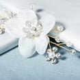 thumbnail image 3 of Decoraciones de boda Clips decorativos para zapatos Clip Zapatos de perlas para bombas Joyería de diamantes de imitación - Hebilla de zapato Moda Encantadora, 3 of 6