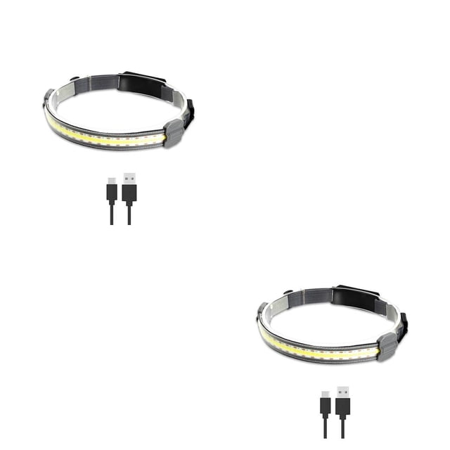 Faro de Camping Naiovety COB USB ajustable impermeable manos libres 1 Uds PC