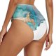 thumbnail image 3 of Gibobby Pantalones cortos de baño Bikini de talle para mujer(Verde de menta,CH), 3 of 5