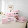 thumbnail image 6 of Manfei Merry Christmas 7-Piece Twin Bedding Sets,Xmas Nutcracker Soldier Bedding Comforter Set,Pink Princess Elf Sheet Sets For Child,Breathable Home Decor Reversible, 6 of 8