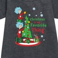 thumbnail image 2 of Cat in the Hat - Christmas Is A Family Thing  - Toddler And Youth Girls Fleece Dress, 2 of 4