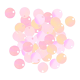 thumbnail image 1 of KONTONTY Flat Round Sequin Paillettes Assorted Color for Craft Making 1 Pack 45g, 1 of 8
