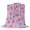 Purple/Pink, variant on Spring Floral Blanket Soft Cozy Warm Throw Blanket for Couch, Plush Fuzzy Flannel Fleece Blankets for Sofa, Purple Pink Blue Flower Botanical Ombre Bed Blankets Lightweight Gifts for Women, 40"x50"