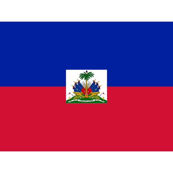 Haiti National Flag Patriotic Vexillology World Flags Country Region Poster Extra Large XL Wall Art Print