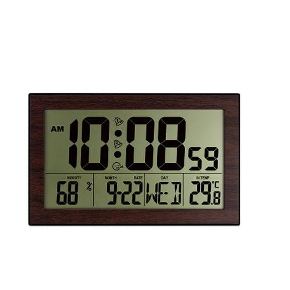 CCOCC Alarm Clock,High-Volume Digital Clock,Space-Saving Bedside Clock with Automatic Backlight