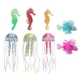 thumbnail image 3 of Aquarium Decoration Set, Silicone Vivid Luminous Aquarium Decoration Simulation Nylon Rope  For Aquarium, 3 of 8