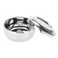 thumbnail image 3 of Jabonera universal de acero inoxidable para afeitar barba con tapa para hombre, 3 of 14