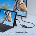 thumbnail image 3 of Adaptador micro HDMI a HDMI UGREEN 4K @60Hz HDR 3D 0.6 pies, 3 of 9