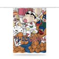 thumbnail image 2 of Cortina de ducha Crayons Shins Chans Anime, impermeable, 180 x 180 cm, 2 of 2