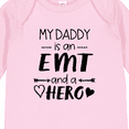 thumbnail image 4 of Inktastic My Daddy is an EMT and a Hero Boys or Girls Long Sleeve Baby Bodysuit, 4 of 5
