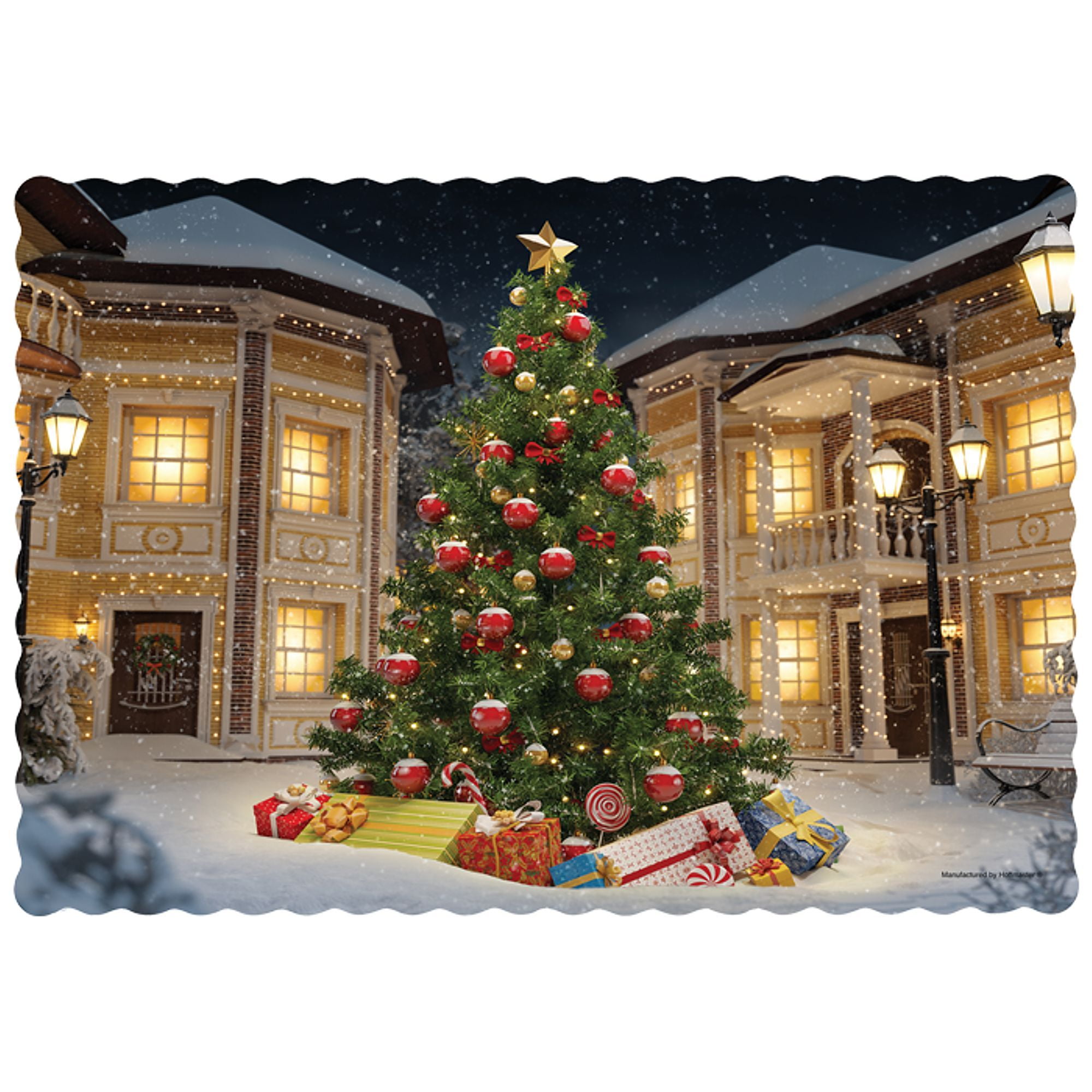 Glorious Christmas Nights 2022 Glorious Christmas Tree Paper Placemats - 10In. X 14In. - 50 Pack (702093)  - Walmart.com