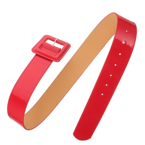 Milisten Chunky Belts for Women Waist Belt for Women Dress Retro Red 1Set