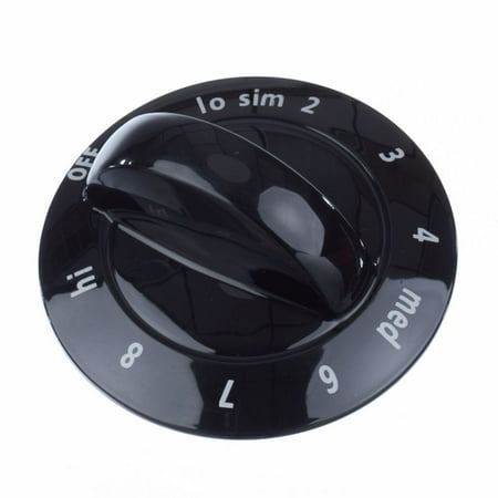 318196634 Frigidaire Range Knob Control Black Walmart Com