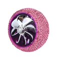 thumbnail image 2 of Car Air Outlet Clip Automotive Decor delicate Perfume Air Conditioning Supplies Exquisite air Vent Fan Diffuser Pink, 2 of 8