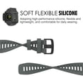 thumbnail image 3 of Bracelet de Montre Compatible avec Garmin Instinct Esports/solaire/tactique/tide Montre Militaire, Bracelet de Remplacement en Silicone Doux Ajustable Compatible avec Garmin Instinct 2 Sports GPS Montre Intelligente, 3 of 4