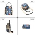 thumbnail image 3 of FORMRS Crossbody Bag for Women Quilted Travel Shoulder Cell Phone Purse with Chain Strap Handbag, Black Cats and Hearts, 3 of 7