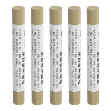 Furniture Repair Crayons Wax Filler Stick, Touch Up Pen Markers, Warm Gray 5 Pack