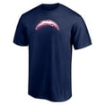 thumbnail image 2 of Men's  Navy Los Angeles Chargers Red White and Team T-Shirt, 2 of 3