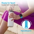 thumbnail image 3 of Naztech Silicone Band for Apple Watch Pink Sand 42/44mm (SILICONE42-PRNT), 3 of 7