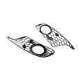 thumbnail image 1 of 2x Parrilla de luz antiniebla para parachoques inferior para Golf 6 09-13, accesorios profesionales Macarena Rejilla de luz antiniebla, 1 of 8