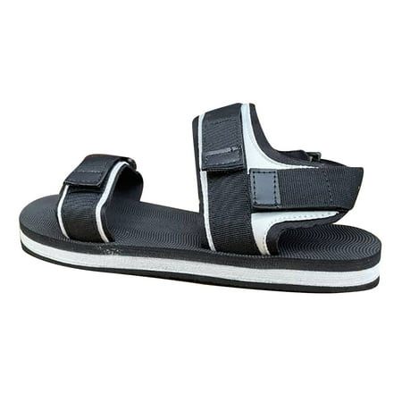 

Juebong Women s Platform Sandals Colorblock Breathable Sandals Hook and Loop Sandals Shoes Black 6.5