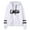 White, variant on CG5 Project UMove Pullover Hoodie Pocketless Long Sleeve Sweatshirt Casual Streetwear Clothes