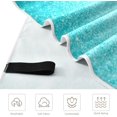 thumbnail image 3 of Dreamtimes Beach Towels Blue Glitter Sparkle Camping Towels Sand Free Beach Towel, 30"x60" Large Beach Towels Quick Dry Bath Travel Towels Pool Yoga Beach Mat for Men Women, 3 of 7