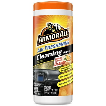 Armor All Orange Air Freshening Car Cleaning Wipes (25 Count)