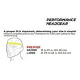 thumbnail image 2 of Full90 Sports PREMIER Performance Soccer Headgear, Red, Large, 2 of 5