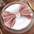 thumbnail image 6 of BalsaCircle 50 Pieces 20" Dusty Rose Polyester Napkins Wedding Kitchen, 6 of 8