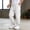 2al-White, variant on 5-6T Boys Pants Joggers Boys Girls Cotton Linen Pants Loose Fit Joggers Casual Summer Lounge Baggy Flowy Harem Pants Pockets