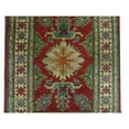 thumbnail image 3 of Kazak Super Geometric Veg Dyed Mahal Rectangle Rug Hand Knotted Carpet (3.9 x 2.10)', 3 of 9