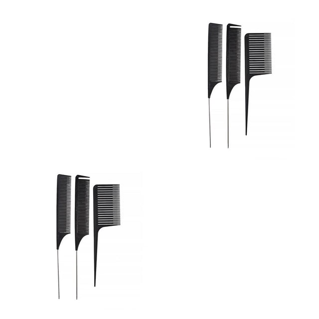 Vogacara Paquete de 3 cepillos para el cabello para teñir el cabello, teñir el cabello, estilismo antiestático, bricolaje, regalos para Type1 NO1
