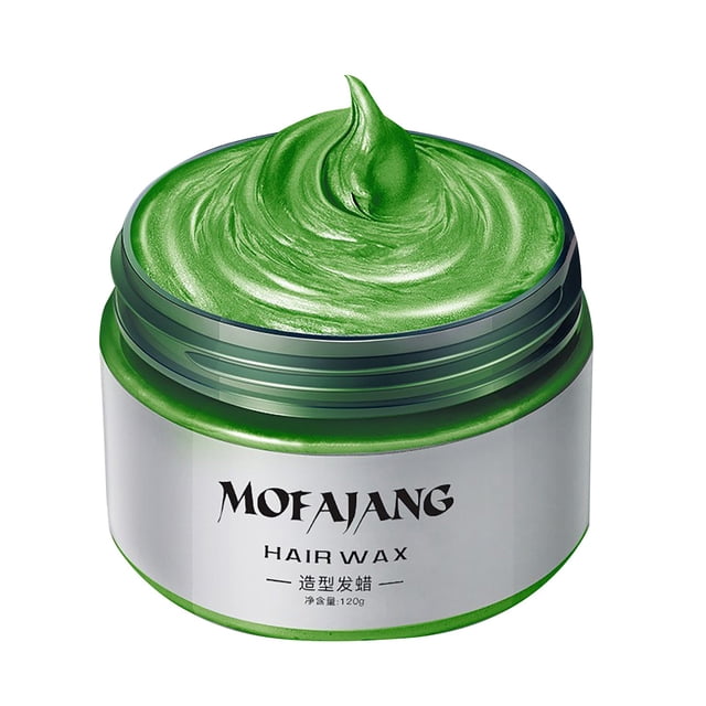Hair Wax Pomades Natural Hair Coloring Wax Material Disposable Hair Styling Clays Ash For Cosplay