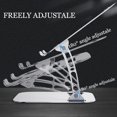 thumbnail image 3 of Laptop Stand for Desk, Ergonomic Aluminum Laptop Riser Laptop Mount for Desk, Adjustable Notebook Stand Compatible with 10-17" Laptops, 3 of 5