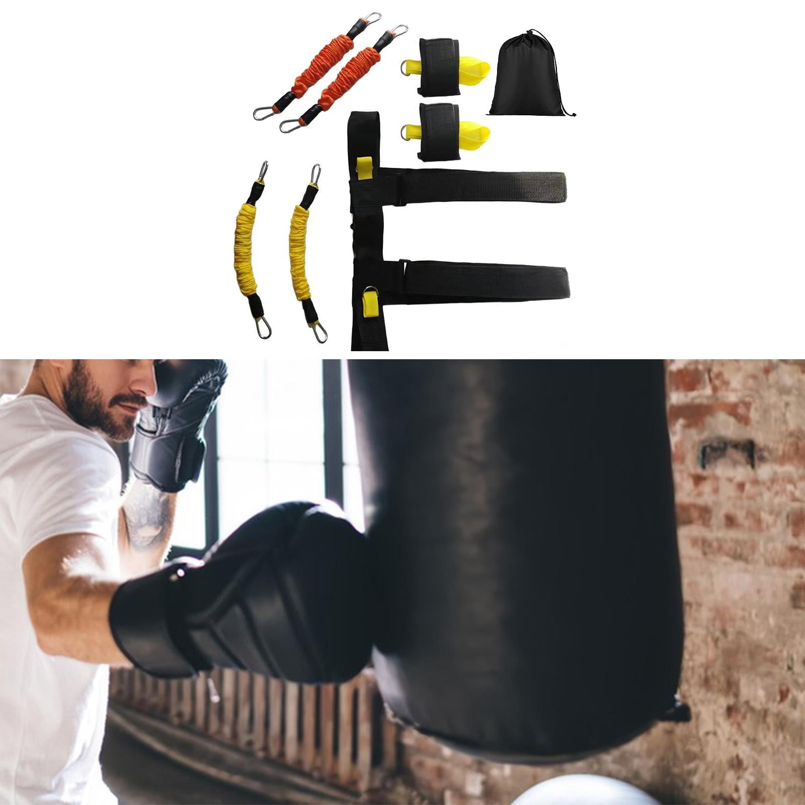 funtasica Boxing Resistance Bands Set for Adults Cuff Straps Boxing Training Gear Exercise Bands for Resistance Training Speed Punches