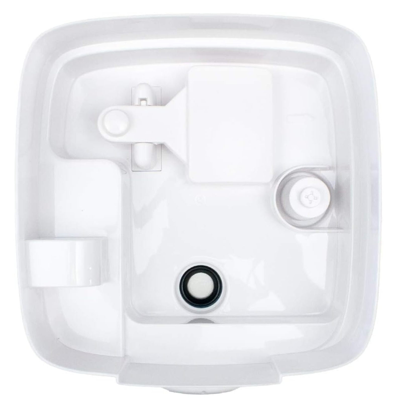 Humidifiers for Bedroom Convenient Oversized 4.5L Runs for 70 Hours for Large Room up to 400 Sq Ft Top Fill Cool Mist Humidifier Ideal for Baby Room and Plants MH-419, White, 1.2