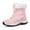 Pink, variant on Boots for Women Wide Calf Soft Comfort Breathable Fashion Cozy Thermal Lined Hiking Boot Womens Snow Shoes for Ladies(White,8)