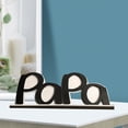thumbnail image 4 of Soporte de foto Macarena Papá negro Marco, 4 of 7