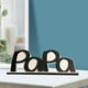 thumbnail image 4 of Soporte de foto Macarena Papá negro Marco, 4 of 7