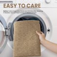 thumbnail image 3 of Woven Area Rug x Ft Washable Rugs for Entryway Non Slip Braided Throw Rugs Bedroom Rugs Cotton Entry Rug Cotton Floor Carpet for Bedroom Dining Room Living Room Orange/Tan/, 3 of 8