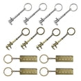 thumbnail image 1 of jifeng 12 Pcs Porte-Clés en Alliage de Zinc Vernier Caliper Pendentif Porte-Clés, 1 of 8