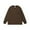 Brown, variant on Visit the JURANMO Store Cotton Sweatshirts for Men Crewneck Long Sleeve Solid Basic Pullover Tops Comfy Casual Fall Sweatshirt with Chest Pocket Black L