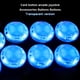 thumbnail image 4 of Inteprter Botón pulsador LED Cool Small Rocker Buttons Multiusos Diseño especial de moda Arcade Press Gaming Game Machine Arcades Videojuegos y accesorios Negro transparente, luz azul 30 mm, 4 of 6