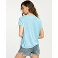 thumbnail image 2 of RVCA Suspension SS Tshrit Womens Lt Blue S, 2 of 4