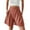 Red, variant on ZZwxWA Womens High Waisted Dressy Shorts Pleated Wide Leg Summer Casual Shorts Flare Business Work Short Pants with Pockets