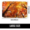 thumbnail image 2 of Fall Bath Mat for Bathroom, Bathroom Mats Rugs No Silp, Autumn Fall Tree Leaves Bathroom Decorations 20x32 Inches for Home Kitchen Bedroom, 2 of 6