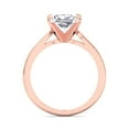 thumbnail image 3 of Naxos - Moissanite Princess Cut Lab Diamond Solitaire Engagement Ring, 3 of 4