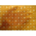 thumbnail image 4 of oneOone Cotton Silk Fabric Geometric Hash & Stripe Block Printed Fabric 1 Yard 42 Inch Wide, 4 of 4